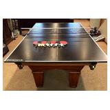 LL - Brunswick 3-in-1 Pool Table with Ping Pong Top and Dining Cover