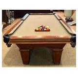 LL - Brunswick 3-in-1 Pool Table with Ping Pong Top and Dining Cover