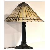 LL -Stained Glass Mission Style Table Lamp