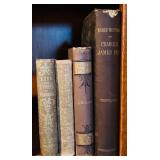 LL - Vintage and Antique Hardcover Book Collection Including Churchill, History, and Classics