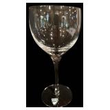 LL - Set of 9 Orrefors Sweden Crystal Wine Glasses