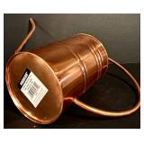 LL - Set of Copper Finish Entertaining Pieces - Platter, Punch Bowl, Pitcher, Water Can, Candle Holders