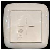 LL - Group of Modern Home Decor including Candleholder, Platter, and Vase