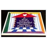 LL - Group of Modern Home Decor including Candleholder, Platter, and Vase