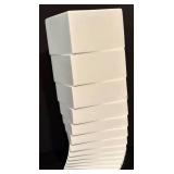 LL - Group of Modern Home Decor including Candleholder, Platter, and Vase