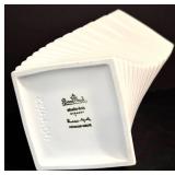 LL - Group of Modern Home Decor including Candleholder, Platter, and Vase