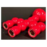 LL - Group of Modern Home Decor including Candleholder, Platter, and Vase