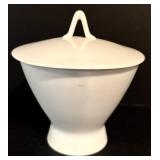 LL - Rosenthal Germany White Porcelain Tableware Lot - Appetizer Plates, Saucers, Bowl, Sugar Dish