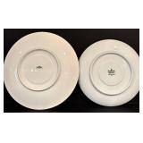 LL - Rosenthal Germany White Porcelain Tableware Lot - Appetizer Plates, Saucers, Bowl, Sugar Dish