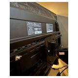 LL - Pioneer 60 Inch Plasma TV with Glass and Wood Stand