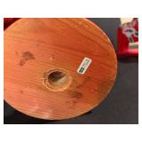 LL - Vintage Swedish Wooden Decor Collection with Dala Horses and Candleholder