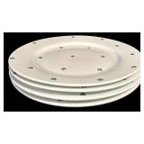 LL - Spode Home Blue Indigo Dinnerware Set with 4 Plates and 2 Bowls