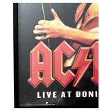 LR - Framed AC/DC Live at Donington Poster