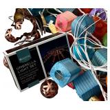 LR - Set of Colorful Lantern-Style Umbrella Light Strings with Box