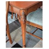 DR - Wood Dining Table with 6 Chairs and 3 Leaves