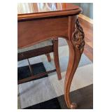 DR - Wood Dining Table with 6 Chairs and 3 Leaves