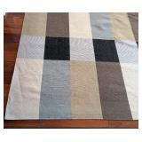 DR - IKEA Flat Weave Area Rug Plaid Pattern