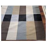 DR - IKEA Flat Weave Area Rug Plaid Pattern