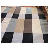 DR - IKEA Flat Weave Area Rug Plaid Pattern