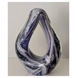 LR - Robert Eickholt Signed Art Glass Sculpture