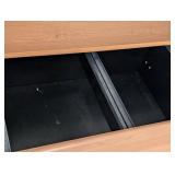 LR - 2-Drawer Wood Finish Lateral File Cabinet