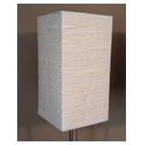 UL - Pair of 22 Inch Modern Table Lamps with Textured Shades
