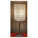UL - Pair of 22 Inch Modern Table Lamps with Textured Shades