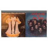 LR - Collection of 9 Soul, R&B, and Pop Vinyl Records including Aretha Franklin and The Supremes