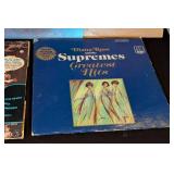 LR - Collection of 9 Soul, R&B, and Pop Vinyl Records including Aretha Franklin and The Supremes