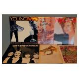 LR - Collection of 10 Vintage Vinyl Records Pop and Rock Artists
