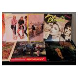 LR - Collection of 10 Vintage Vinyl Records Pop and Rock Artists