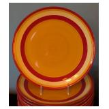 K - Gail Pittman Dinnerware Set - 15 Dinner Plates and 14 Salad Plates