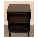 ML - Wooden Side Table with Two Shelves