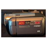 LR - Panasonic Camcorder with 50x Optical Zoom and Samsonite Carrying Case