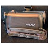 LR - Panasonic Camcorder with 50x Optical Zoom and Samsonite Carrying Case