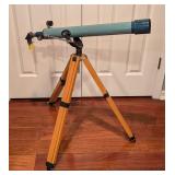 LR - Vintage Sears Discoverer Model 46332 Astronomical Refractor Telescope