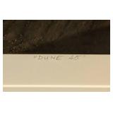 LR - Pair of Framed Landscape Prints by Janet Coleman 2003 - Braided River and Dune 45