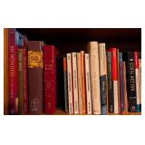 LL - Large Assorted Bookshelf Collection Including History, Novels, Reference, and Nonfiction