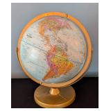 SR - Vintage 12-Inch Replogle World Nation Series Globe