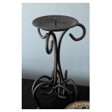SR - Collection of Decorative Candleholders Assorted Glass and Metal Designs