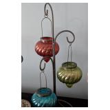 SR - Collection of Decorative Candleholders Assorted Glass and Metal Designs