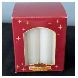 SR - Käthe Wohlfahrt German Wood Christmas Pyramid Nativity with Candles and Box