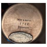 K - Vintage Reed & Barton Denmark Plated Three Piece Tea Set