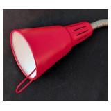 ML - Pair of IKEA Adjustable Wall Lamps Red and Green 15 Inch