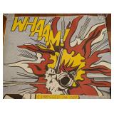 ML - Pair of Roy Lichtenstein Style Comic Art Posters