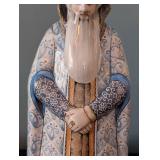 ML - Hand-Painted Russian Ceramic Figurine Signed by Artist