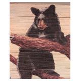LL - Vintage Style Great Bear Lake Lodge Hunting Fishing Wooden Sign