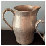 ML - Vintage Copper and Pewter Serving Ware Collection - 5 Pieces