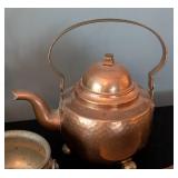 ML - Vintage Copper and Pewter Serving Ware Collection - 5 Pieces