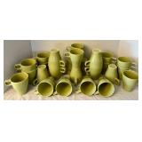 DR - Set of 25 IKEA Fargrik Lime Green Mugs